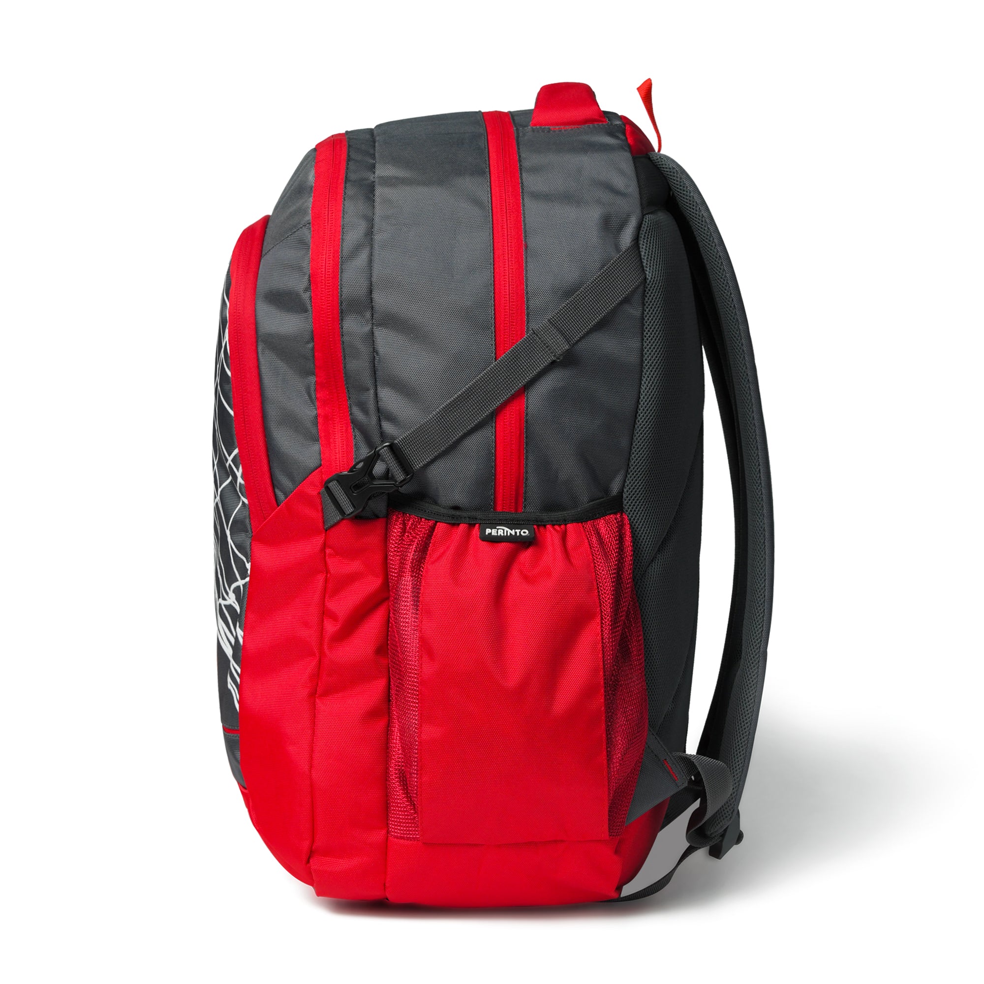Perinto Kick 1.0 Backpack Red n Grey