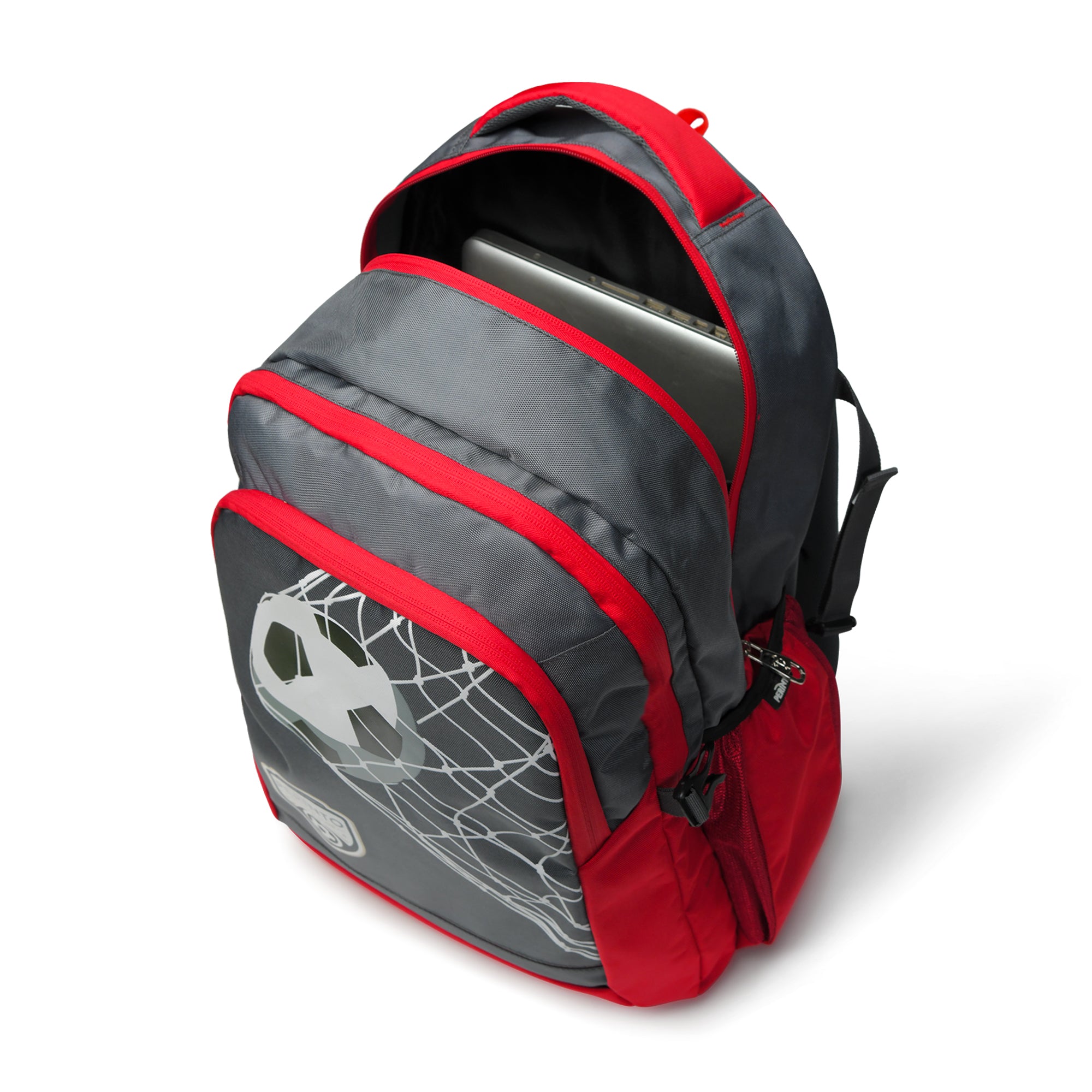 Perinto Kick 1.0 Backpack Red n Grey