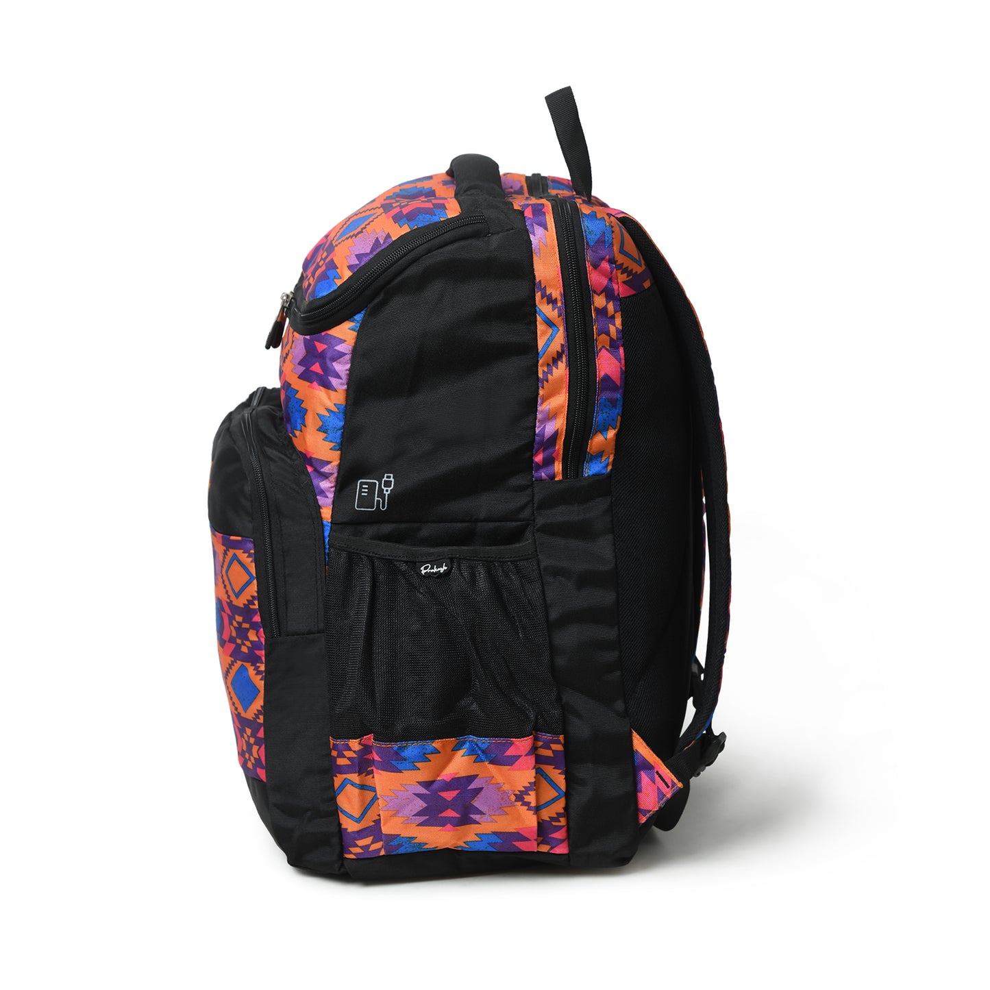 Prakash Tribal Laptop Backpack PLP-507 Orange