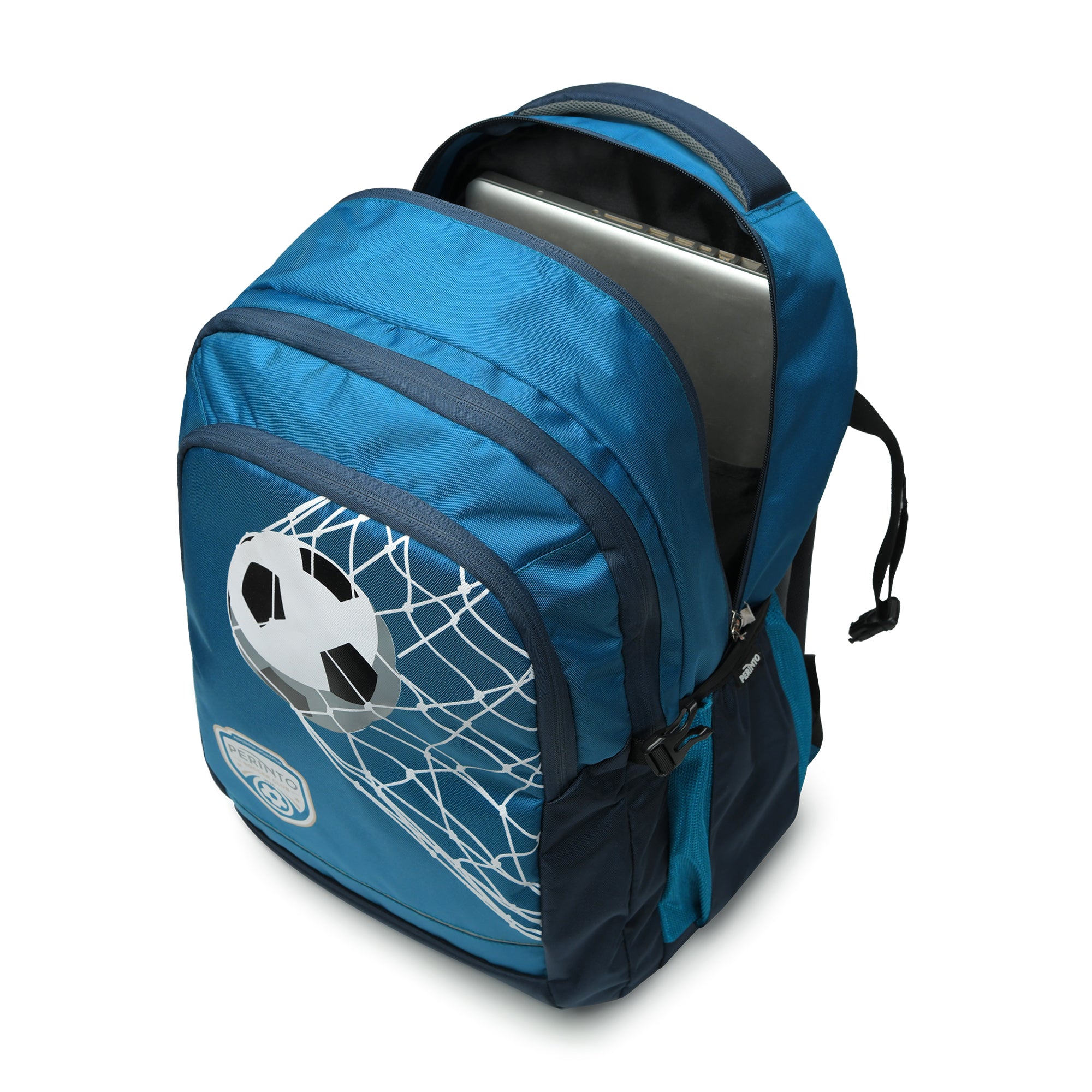Perinto Kick 1.0 Backpack Navy n Light Blue