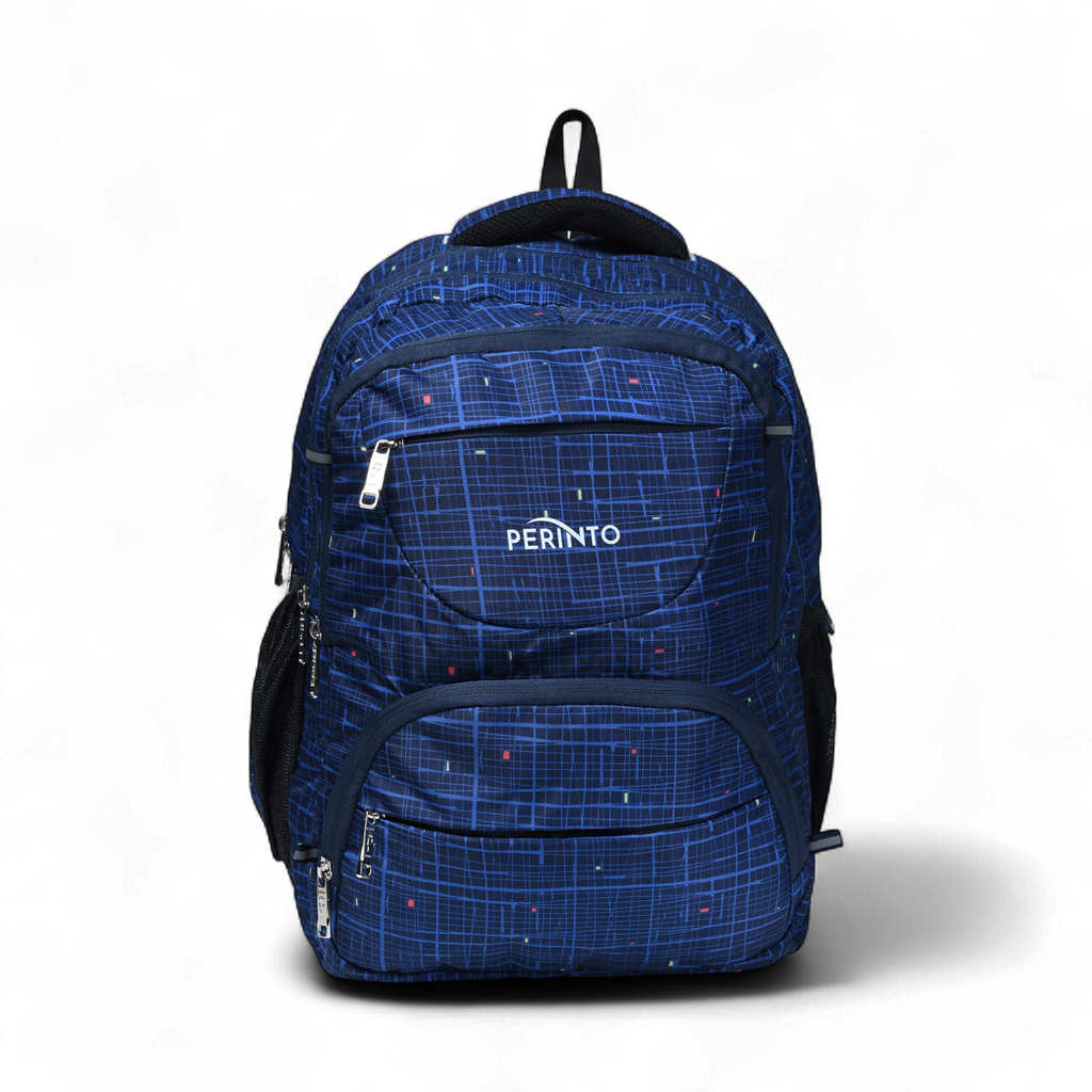 Perinto GridX Backpack Navy Blue