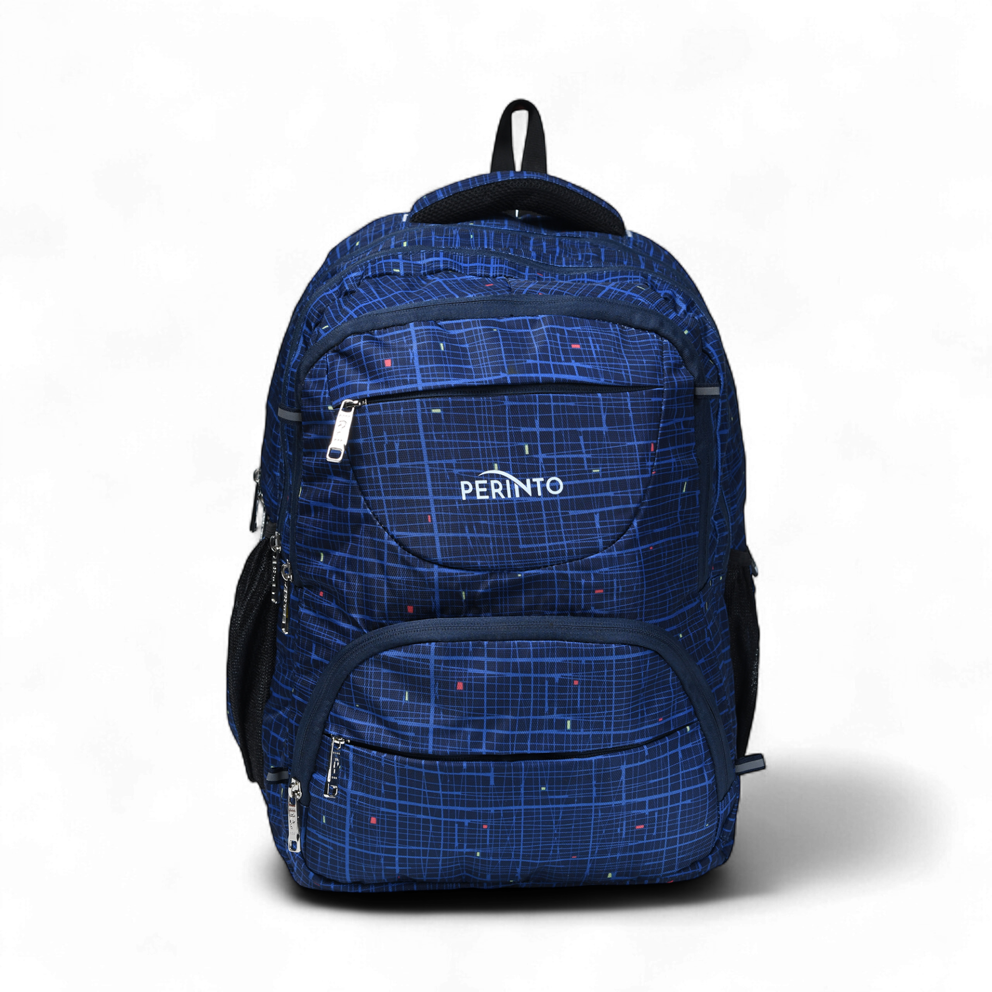 Perinto GridX Backpack Navy Blue