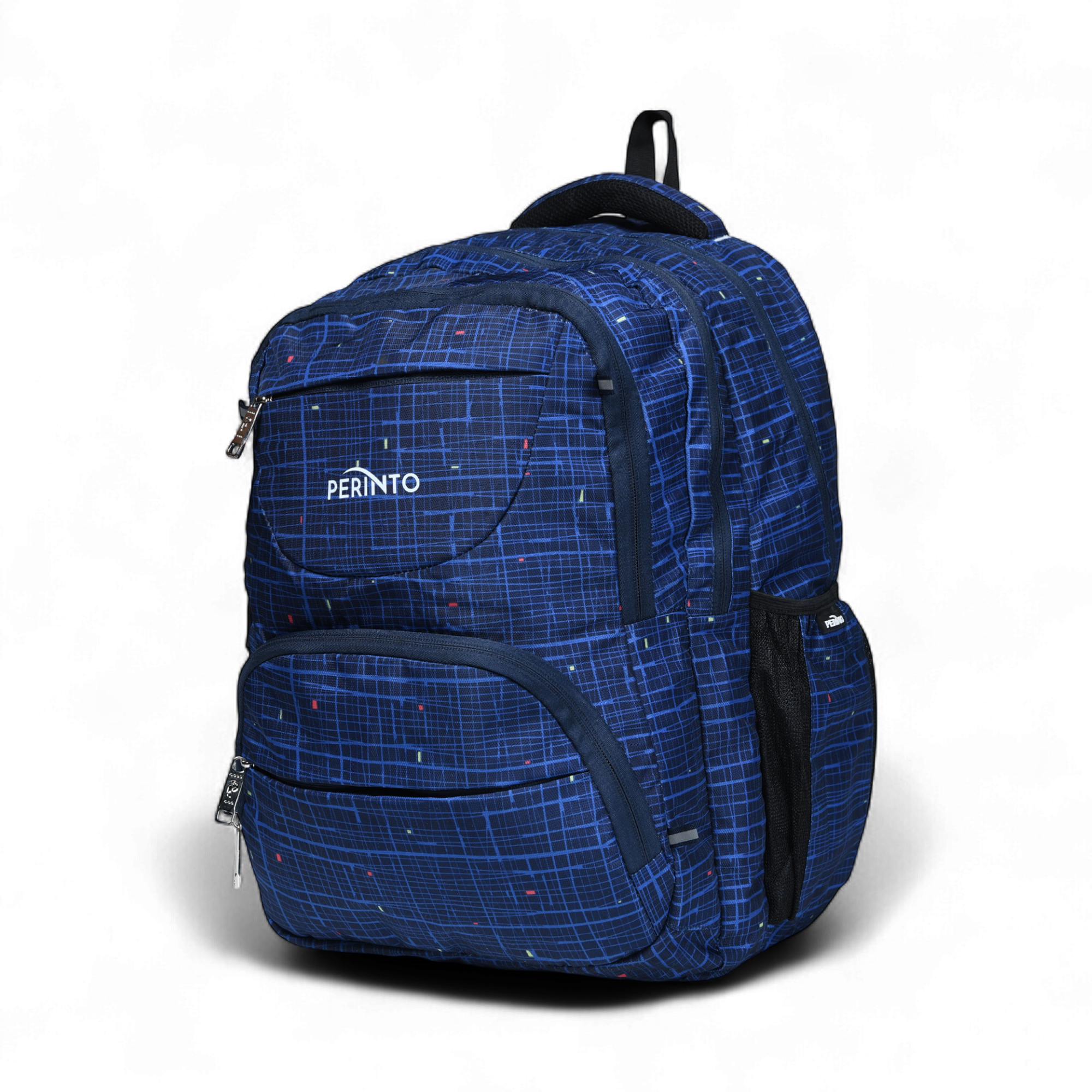 Perinto GridX Backpack Navy Blue