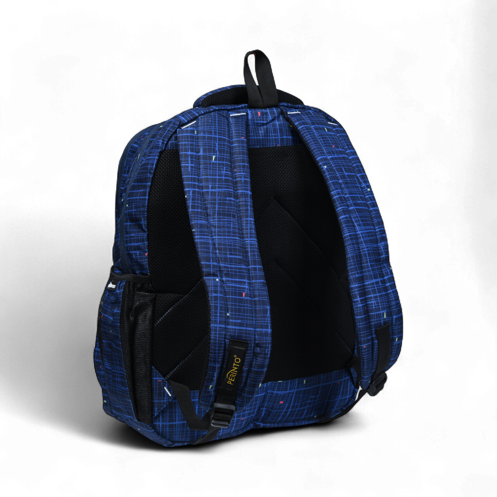 Perinto GridX Backpack Navy Blue