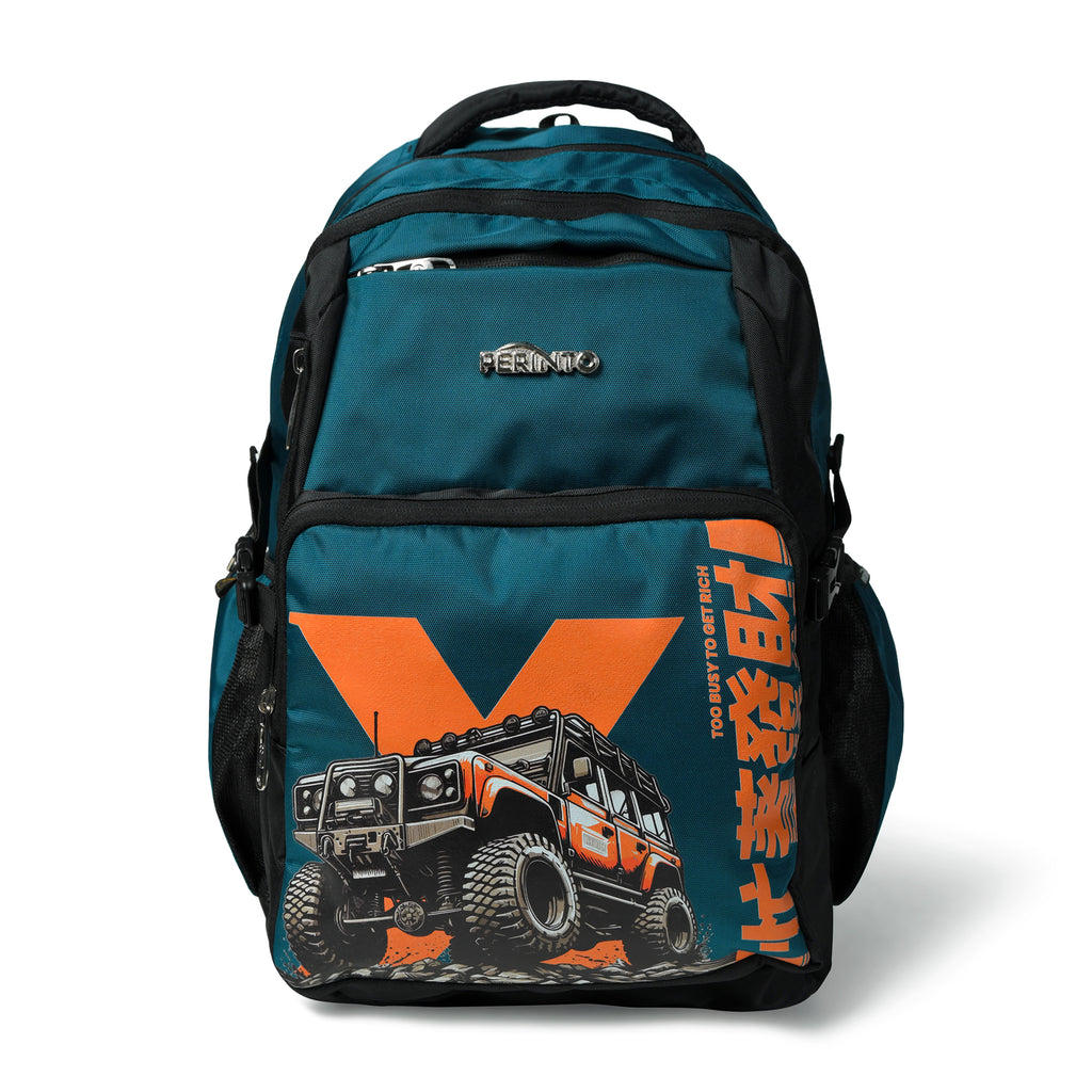 Perinto Trailblazer Backpack Sea Green n Black