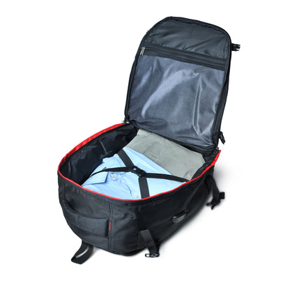 Perinto Rooutes 1.0 Overnighter Backpack Single compartment 45Ltr Black