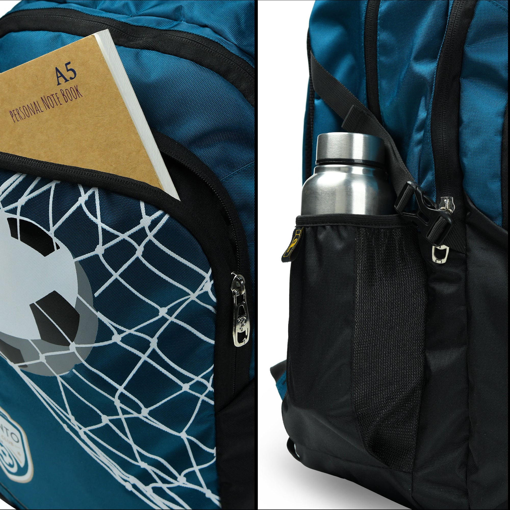 Perinto Kick 1.0 Backpack Sea Green n Black