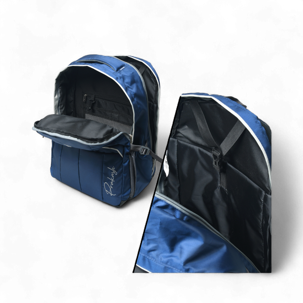 Prakash Laptop Backpack Navy Blue