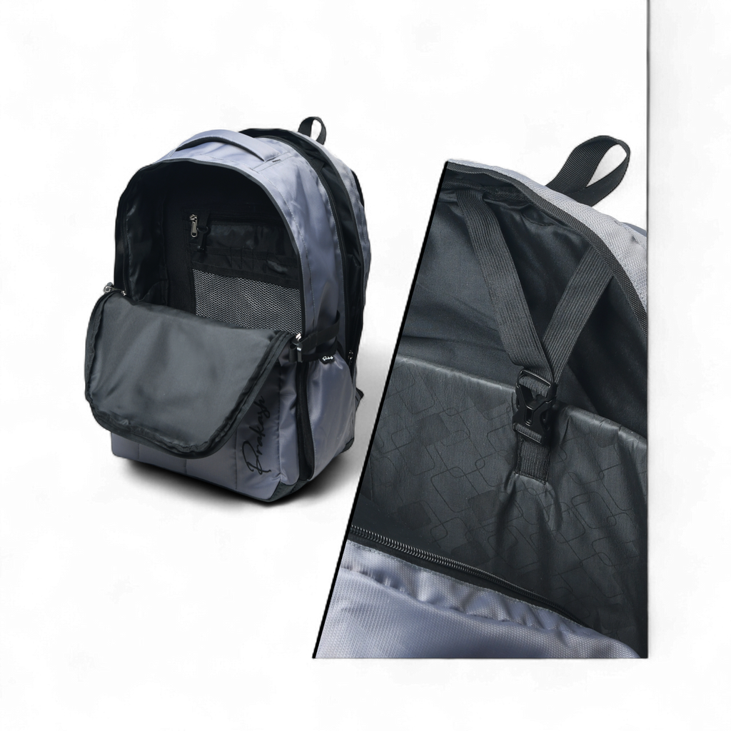 Prakash Laptop Backpack Grey