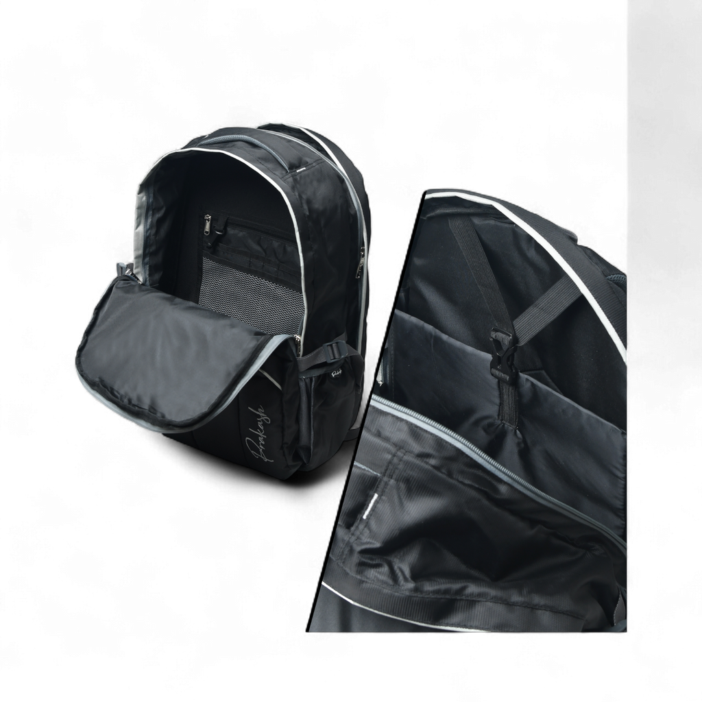 Prakash Laptop Backpack Black