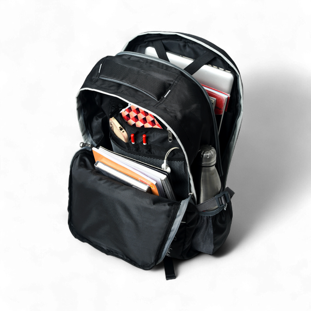 Prakash Laptop Backpack Black