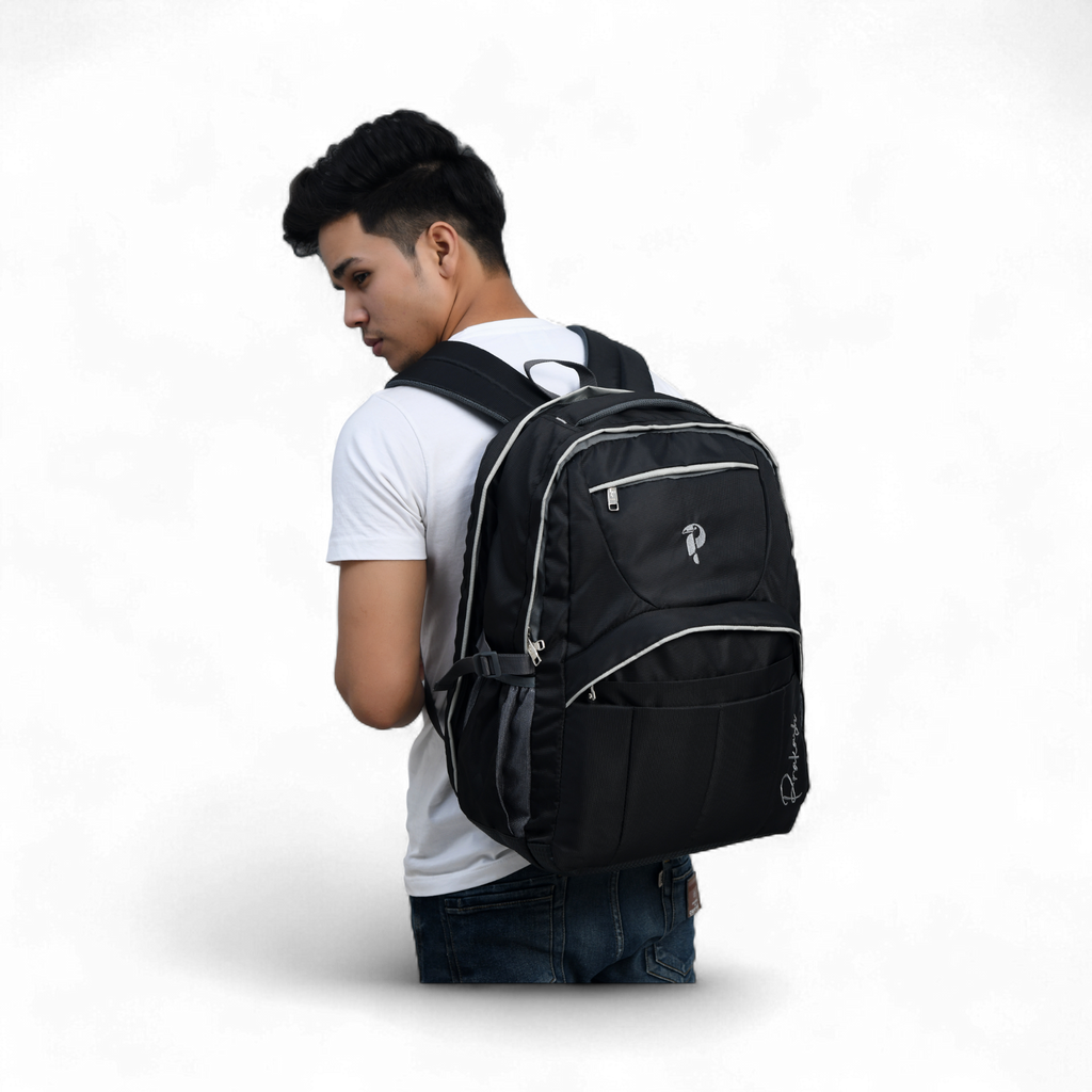 Prakash Laptop Backpack Black