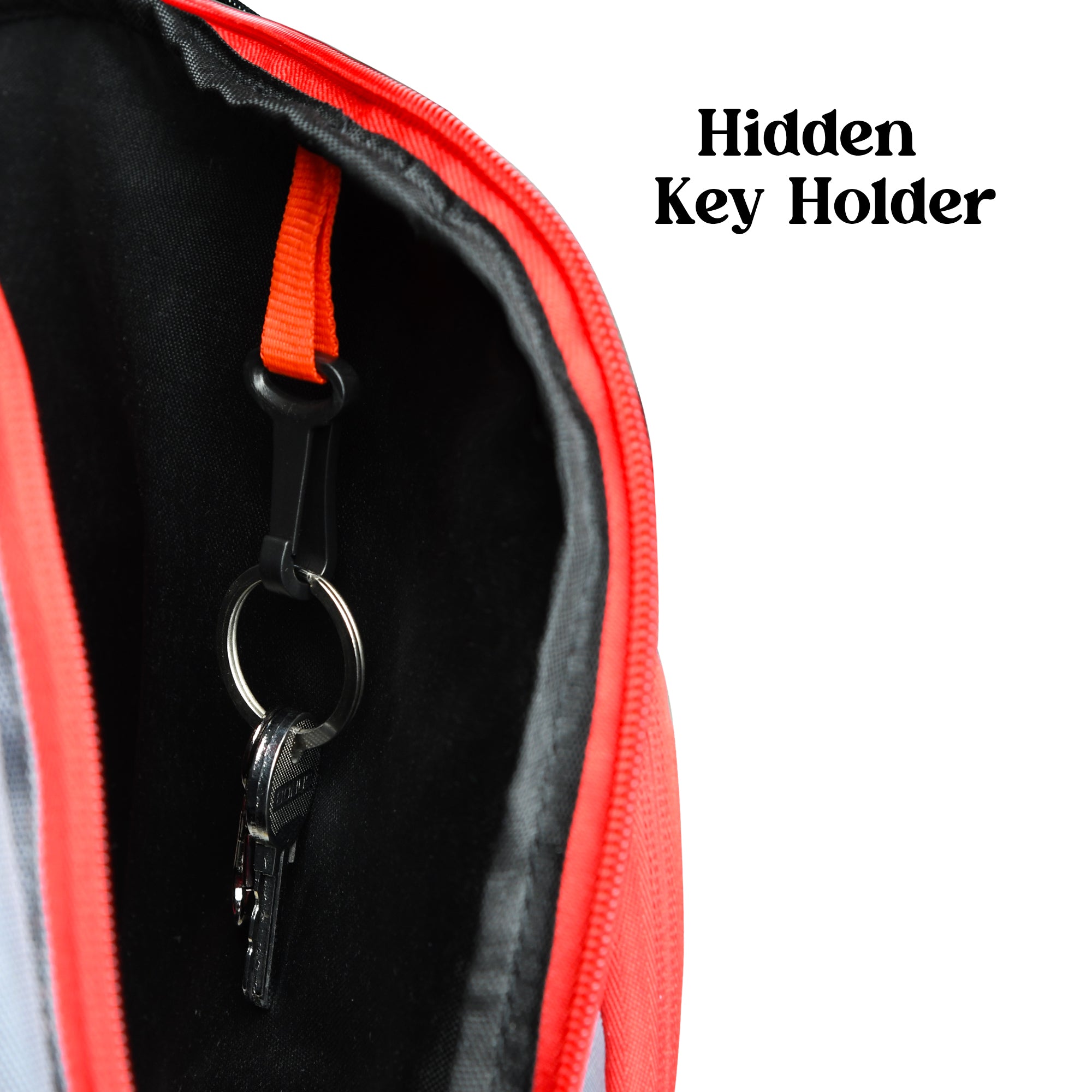 Perinto Kick 1.0 Backpack Red n Grey