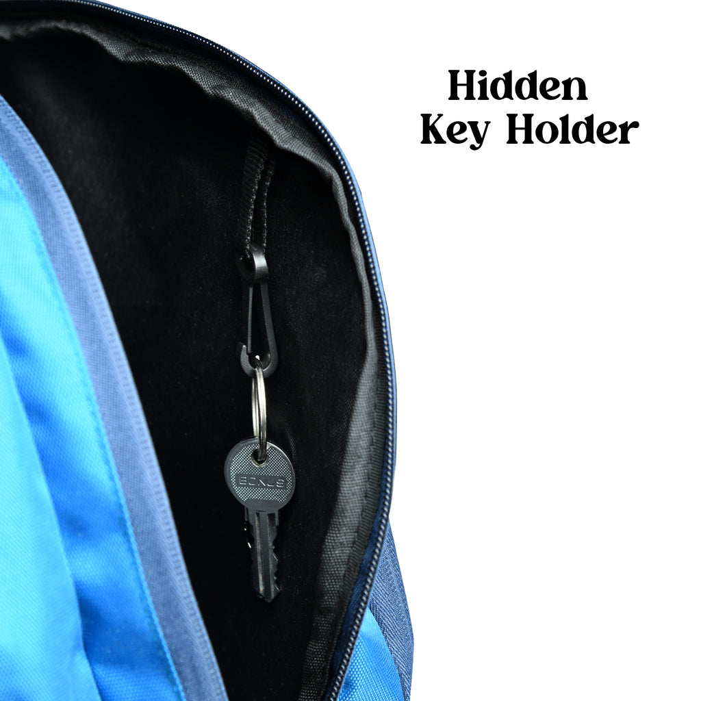 Perinto Kick 1.0 Backpack Navy n Light Blue