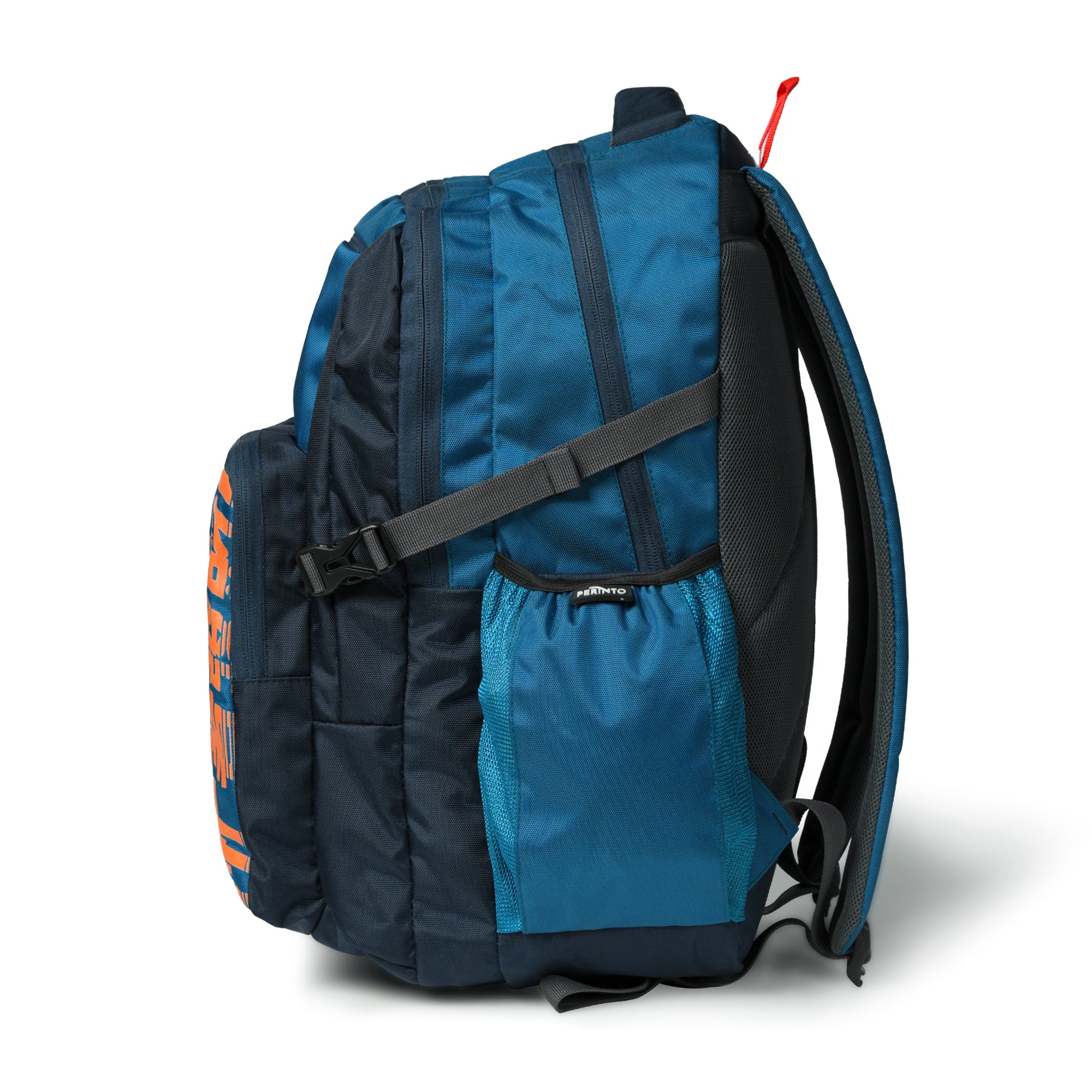 Perinto Trailblazer Backpack Navy n Light Blue