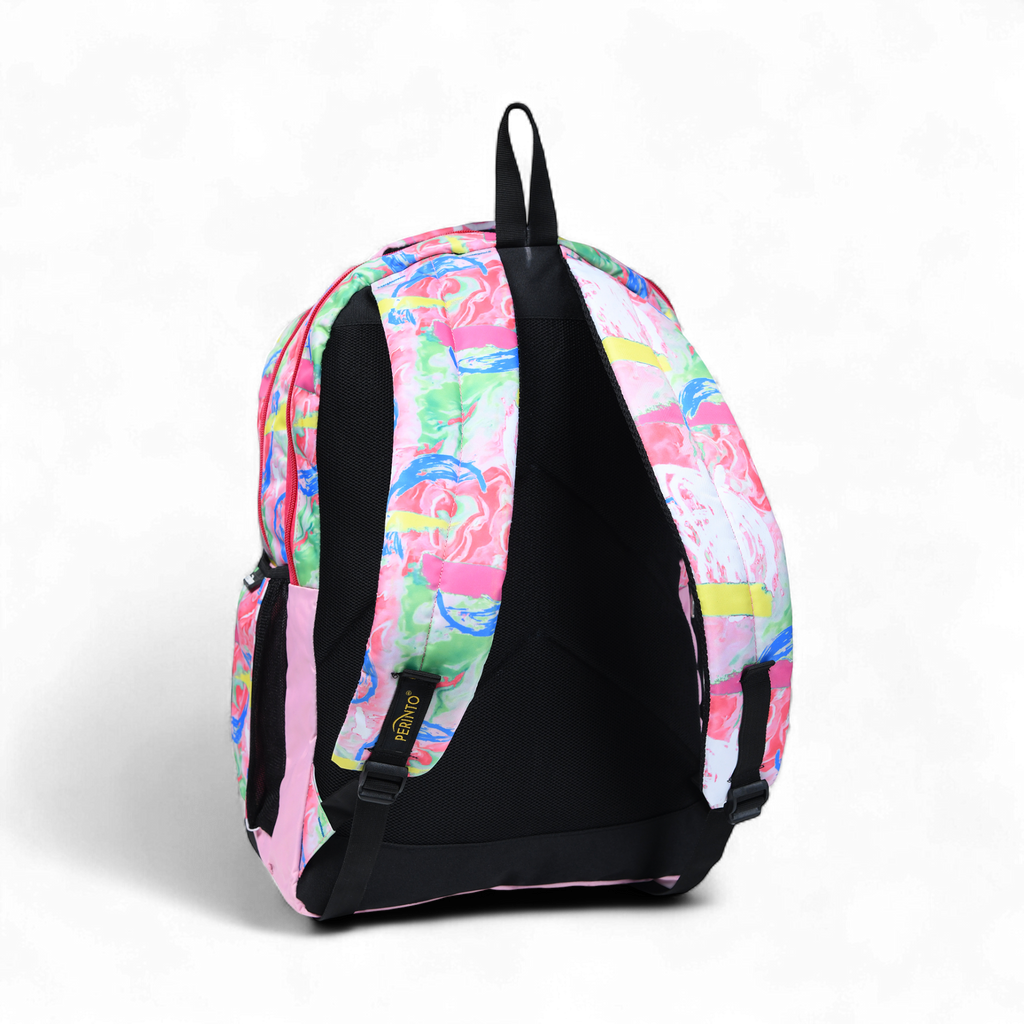 Perinto Urban Splash Backpack Pink