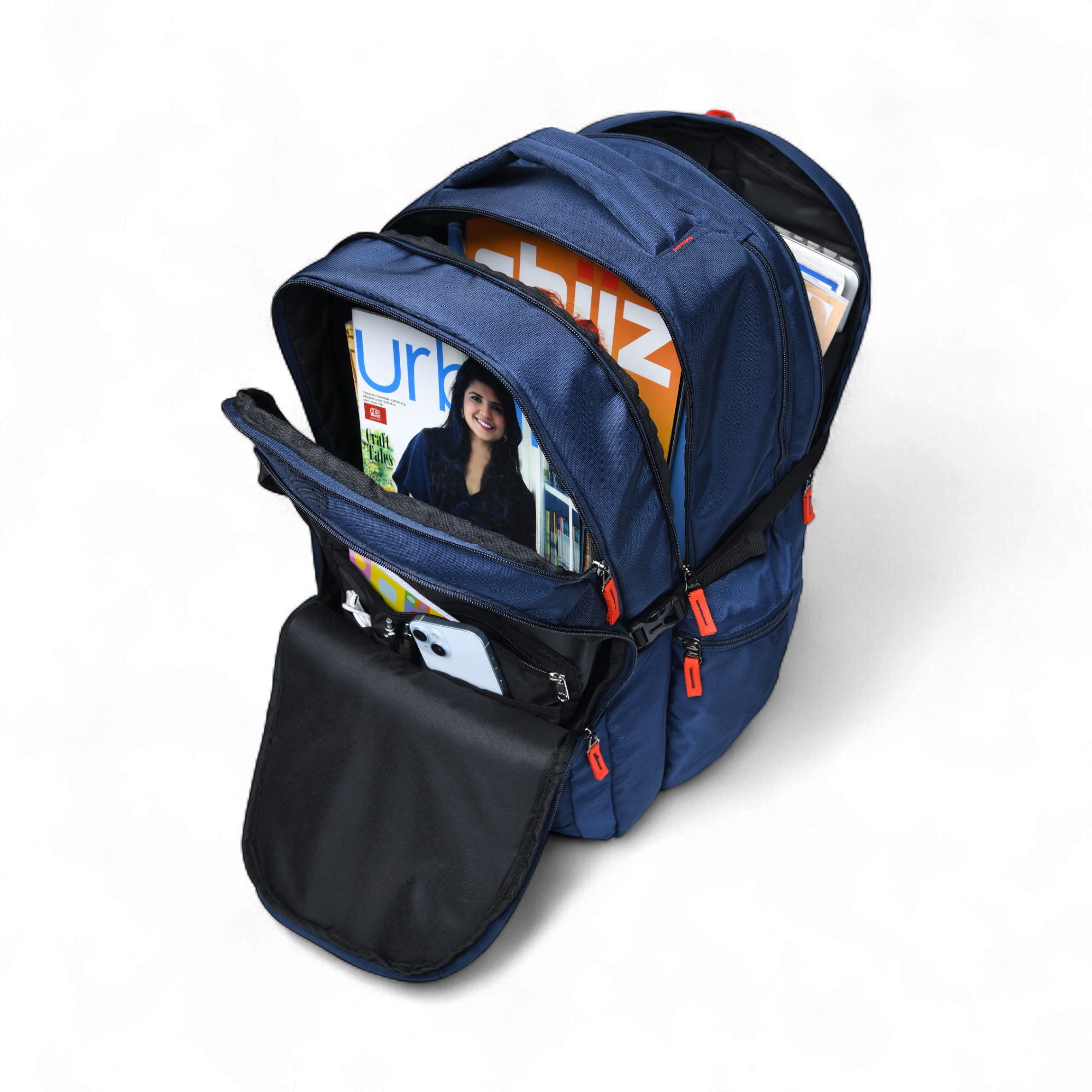 Perinto Voyager Laptop Backpack Blue