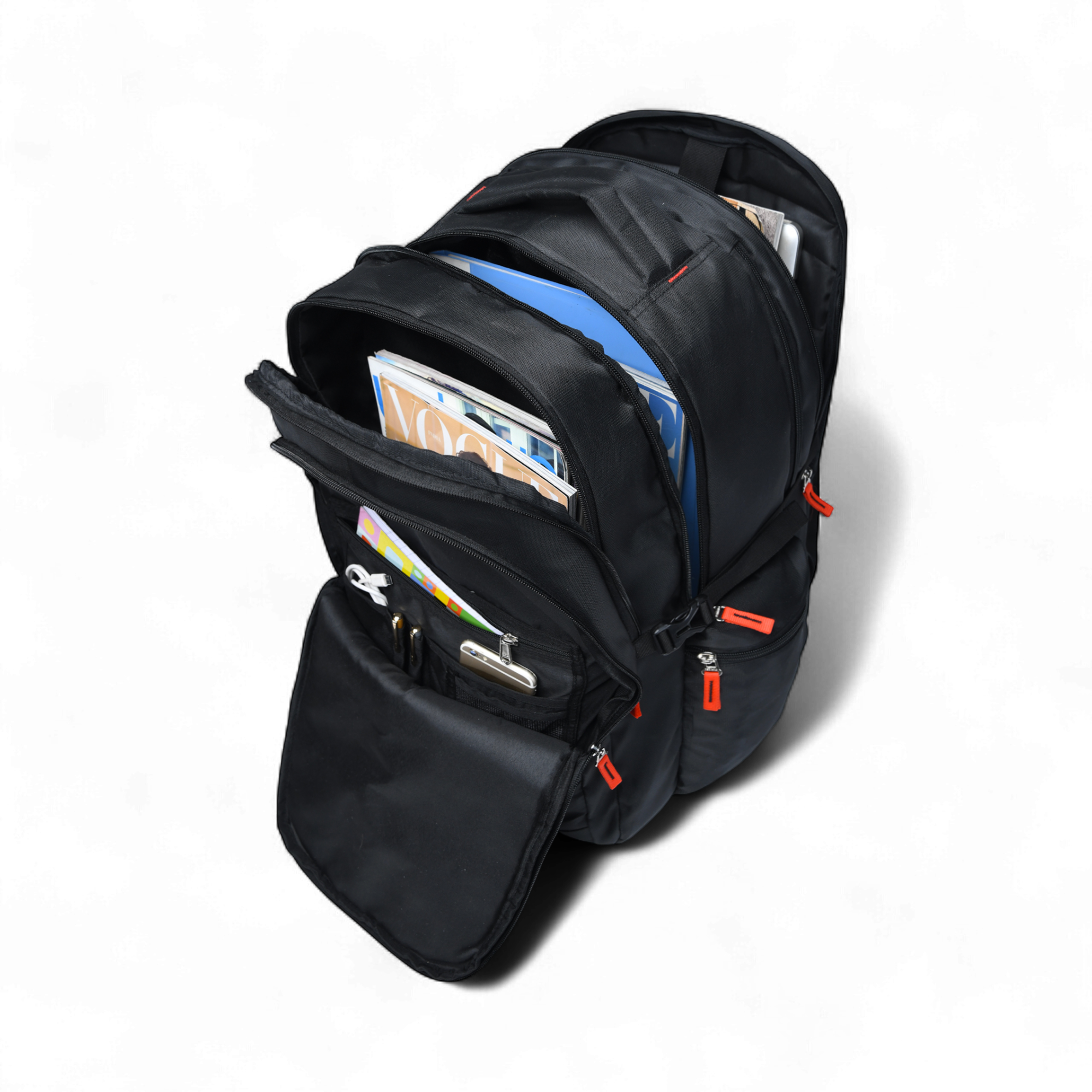 Perinto Voyager Laptop Backpack Black