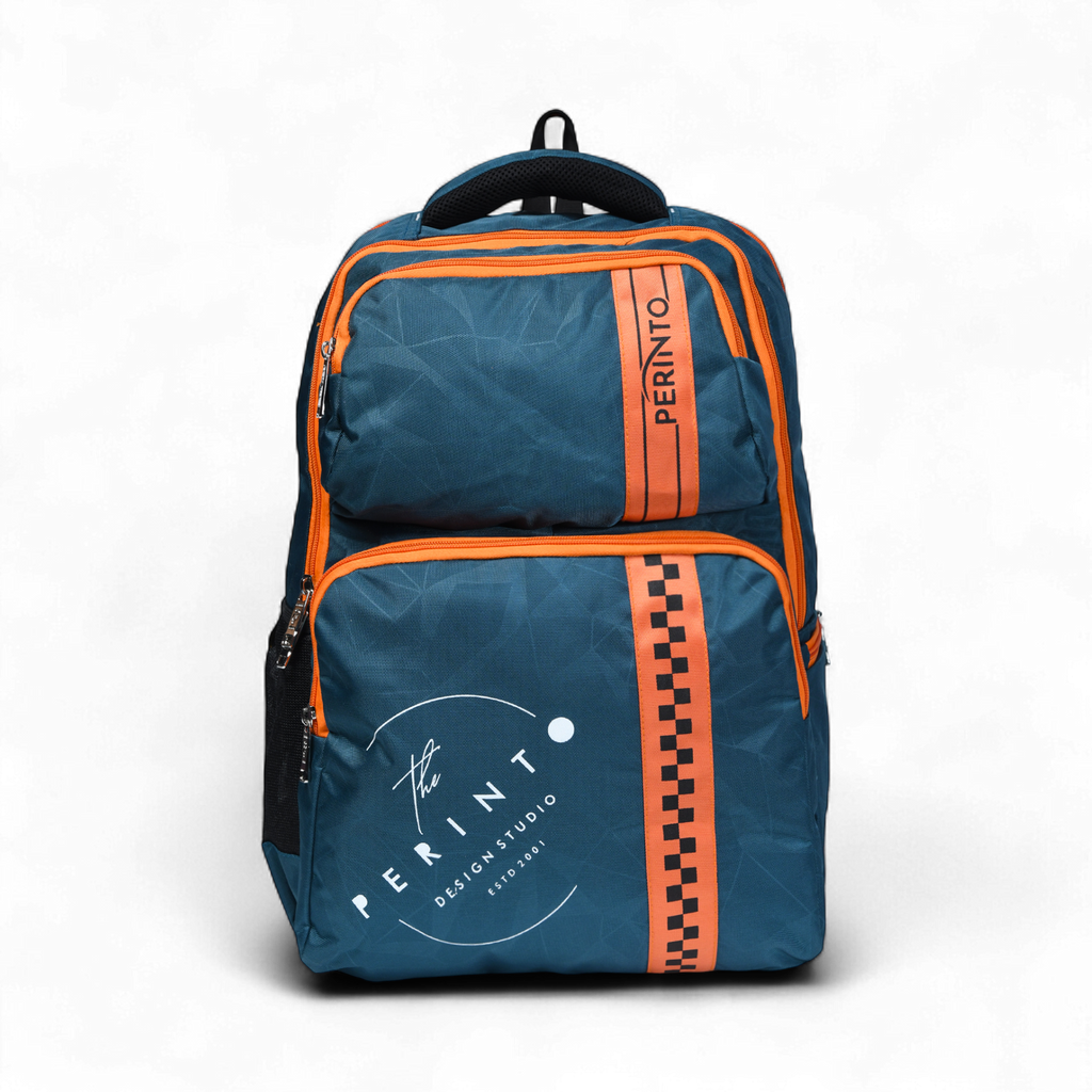 Perinto Velocity Backpack Military Green n Orange