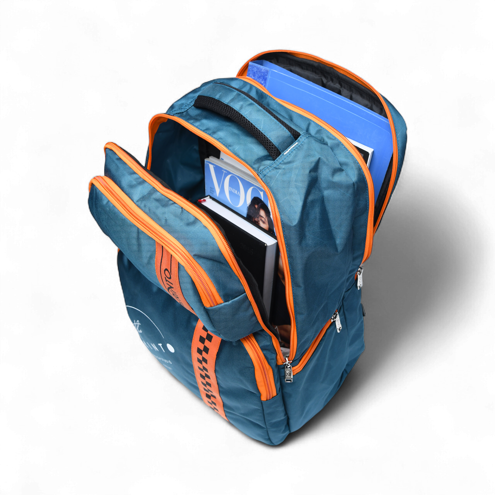 Perinto Velocity Backpack Military Green n Orange