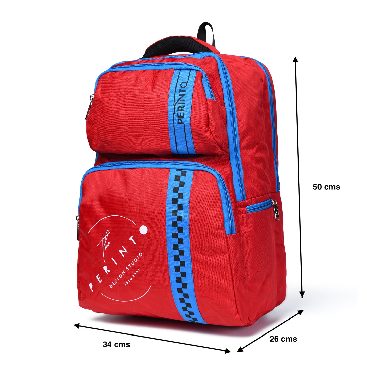 Perinto Velocity Backpack PC1010 Red n Blue