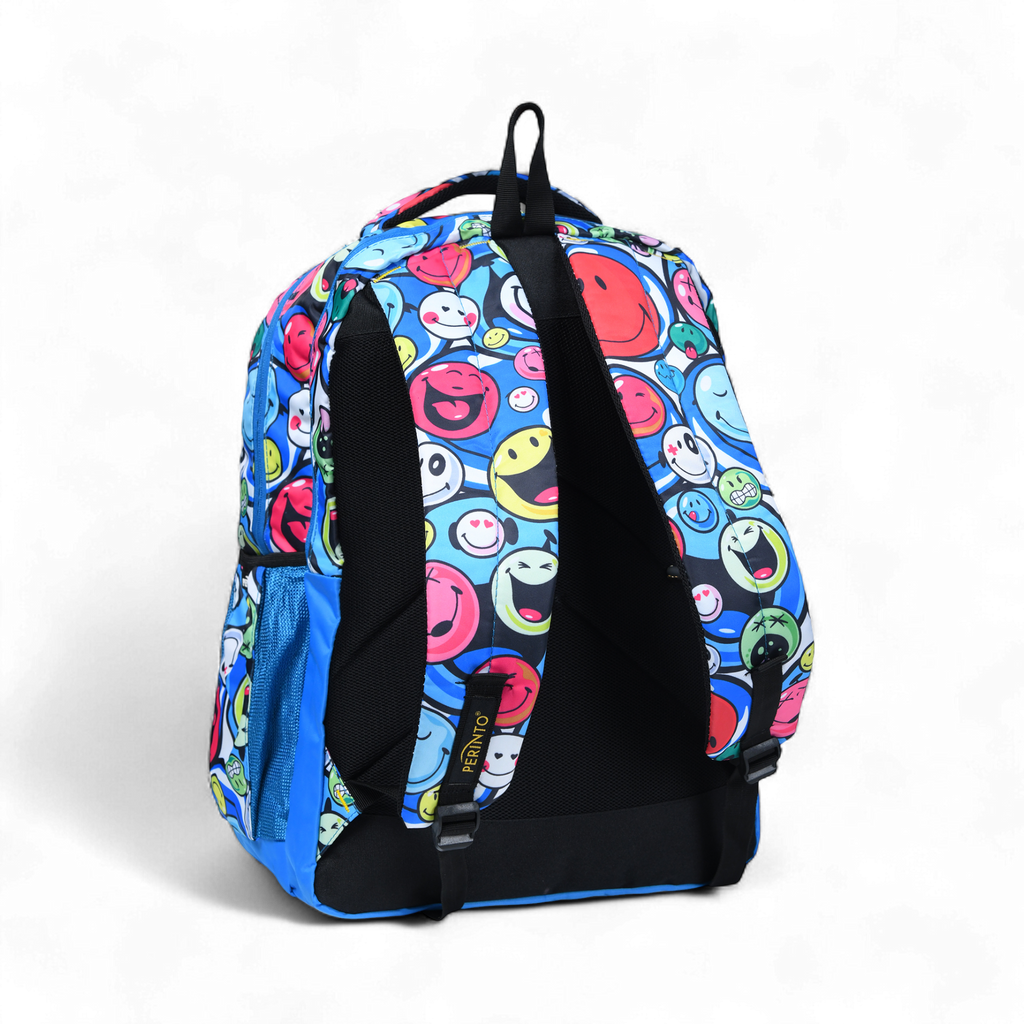 Perinto Happy Vibes Backpack Light Blue