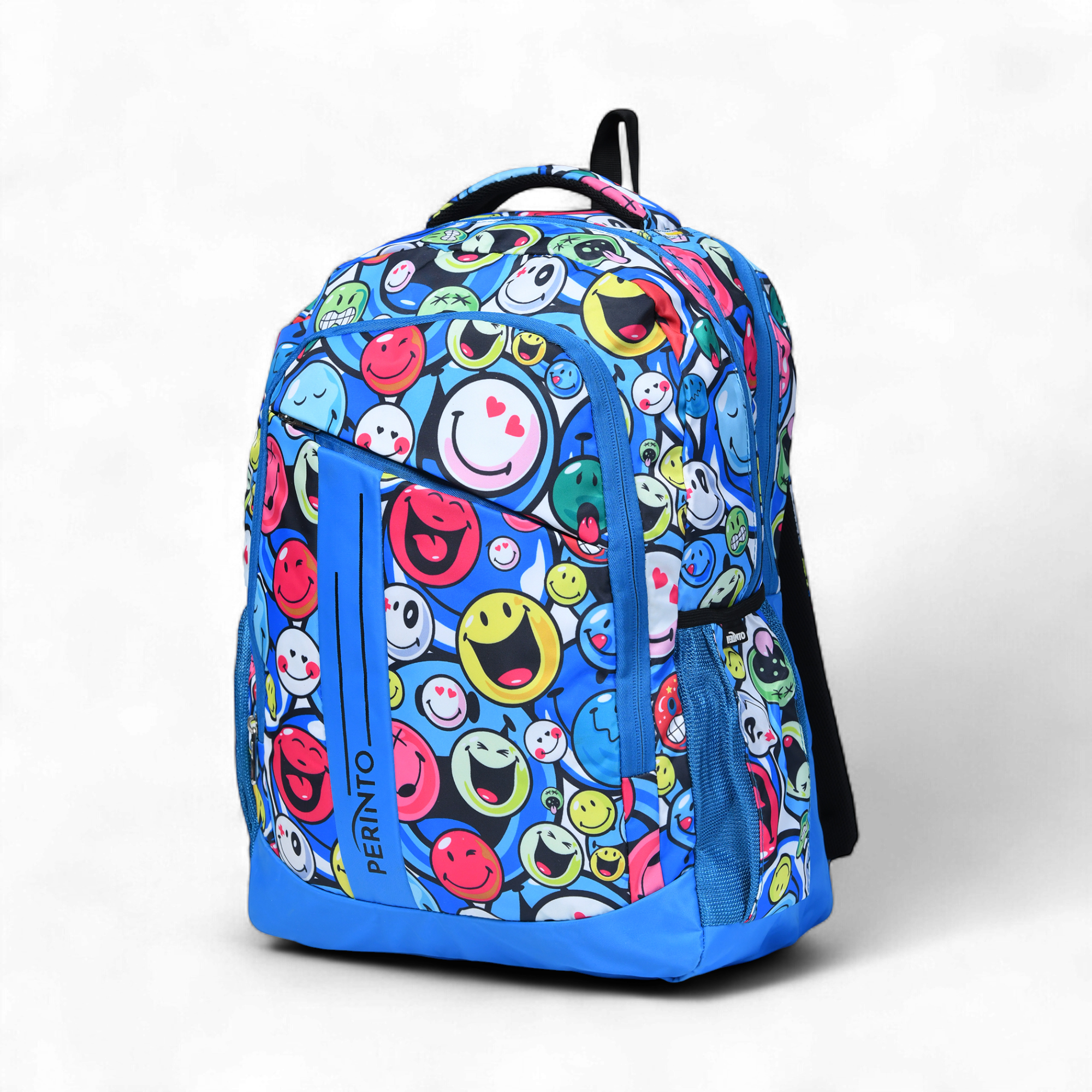 Perinto Happy Vibes Backpack Light Blue